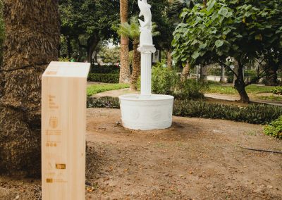Nicolás Laiz Placeres. Fontaine, Escultura pública, Parque Doramas, Las Palmas de Gran Canaria, 2022